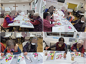 26.01.14 오후 인지 활동 프로그램 - 천아트