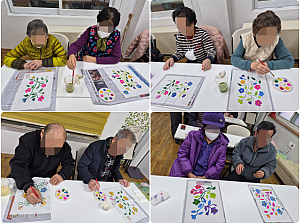 26.02.19 오후 인지 활동 프로그램 - 천아트