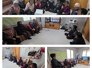 26.01.20 인지리 경로당 순회봉사(재료 전달 및 영상 시청)